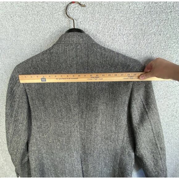 Harris Tweed Jacket Blazer Mens 43R Jos A Bank Quiet Luxury Old Money Heritage - Picture 13 of 16